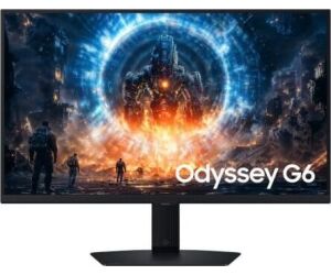 Monitor Gaming Samsung Odyssey G6 G60F S27FG602EU 27"/ QHD/ 1ms/ 350Hz/ IPS/ Regulable en altura/ Negro