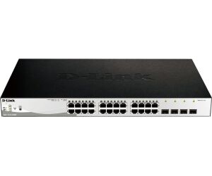 D-LINK SWITCH 28 PUERTOS 10/100/1Gbit w/4 Combo 1000BaseT/SFP PoE