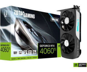 Tarjeta Grafica Zotac Rtx 4060ti 16gb Twin Edge Gddr6