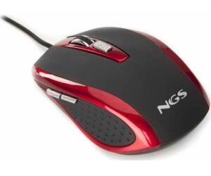 NGS Red Tick ratn ptico 1600dpi USB Rojo