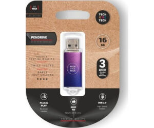 Pendrive 16GB Tech One Tech Be Fade USB 2.0/ Purpura Degradado