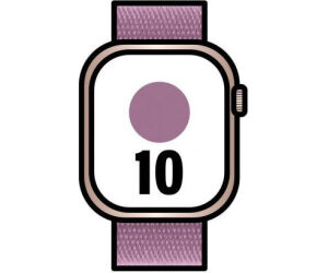 Apple Watch Series 10/ GPS/ 42mm/ Caja de Aluminio Oro Rosa / Correa Deportiva Rosa Rubor M/L