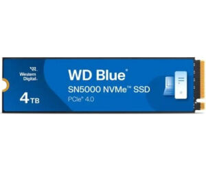 4 TB SSD SERIE M.2 2280 PCIe BLUE NVME SN5000 WD