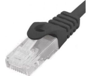 Cable de Red RJ45 UTP Phasak PHK 1852 Cat.6/ 25cm/ Negro