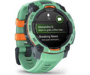 Smartwatch Garmin Instinct 3 45mm Amoled Verde Correa Verde