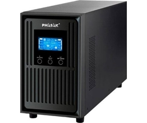 SAI Online Phasak 2000 VA Online LCD/ 2000VA-1800W/ 4 Salidas/ Formato Torre
