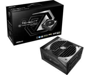 Asrock Taichi TC-1650T unidad de fuente de alimentación 1650 W 20+4 pin ATX ATX Negro