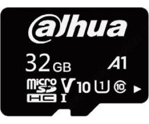 Dahua Microsd 32gb, Entry Level Video Surveillance Microsd Card, Read Speed Up To 100 Mb/s, Write Speed Up To 30 Mb/s, Speed Class C10, U1, V10, A1 (dhi-tf-l100-32gb)