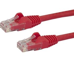 Startech Cable De Red 0,5m Rojo Cat6