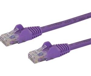 Startech Cable De Red 0,5m Purpura Cat6