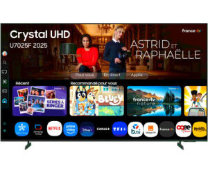 Televisor Samsung Crystal UHD U7025F TU65U7025FK 65"/ UltraHD 4K/ Smart TV/ WiFi