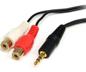 Startech Cable 1,8m Audio Minijack A Rca H