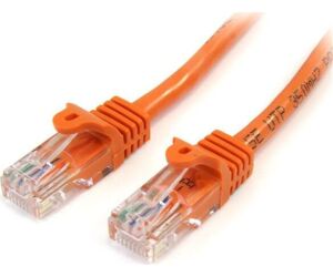Startech Cable Ethernet 1m Utp Naranja Cat5e Rj45