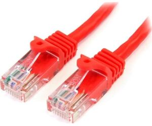 Startech Cable Ethernet 1m Utp Rojo Cat5e Rj45