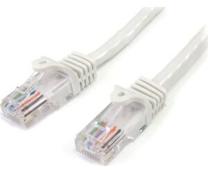 Startech Cable Ethernet 1m Utp Blanco Cat5e Rj45