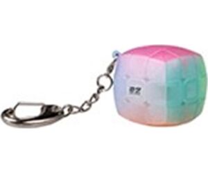 Cubo de rubik qiyi mini 3.5cm llavero 3x3 jelly