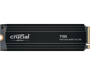 Crucial T705 4tb Pcie 5 Ssd W/heatsink