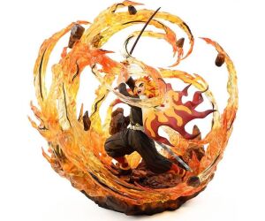 Figura good smile company kimetsu no yaiba demon slayer 1 - 8 kyojuro rengoku dx 35 cm