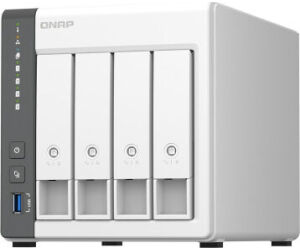 NAS QNAP TS-433-4G/ 4 Bahías 3.5"- 2.5"/ 4GB/ Formato Torre