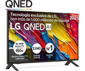 Televisor LG QNED 50QNED84A6C 50"/ Ultra HD 4K/ Smart TV/ WiFi