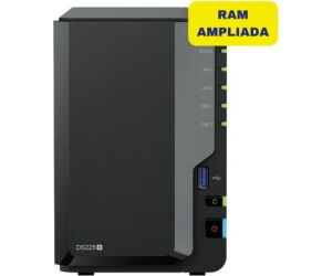 NAS Synology Diskstation DS225+/ 2 Bahías 3.5"- 2.5"/ 6GB DDR4/ Formato Torre