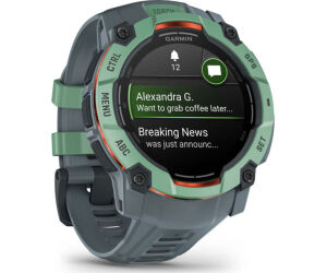 Smartwatch Garmin Instinct 3 50mm Amoled Verde Correa Verde