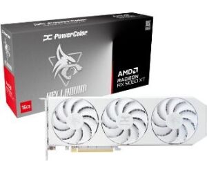 Tarjeta GrÁfica Powercolor Rx 9060xt 16gb Hellhound White