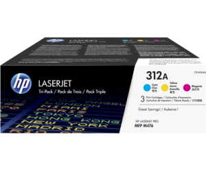 Tóner Original HP nº312A Multipack/ Cian/ Magenta/ Amarillo