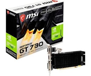 Tarjeta Grfica GeForce GT 730K 2GB GDDR3 V1 VGA HDMI DVI-D