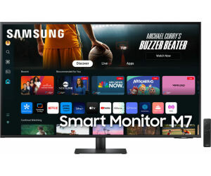 Smart Monitor Samsung M7 S43DM702UU 43"/ 4K/ Multimedia/ Smart TV/ Negro