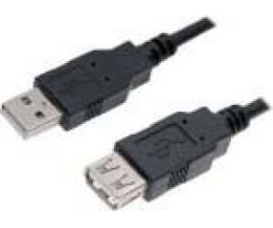 Cable Extension Usb Tipo A-f 3 M Negro Nanocable