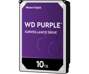 Disco duro interno hdd wd western digital purple wd102purz 10tb 3.5 pulgadas sata 3 7200rpm 256mb