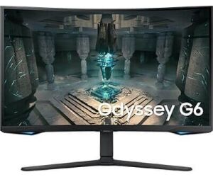 Smart Monitor Gaming Curvo Samsung Odyssey G6 S32BG650EU/ 32"/ QHD/ 1ms/ 240Hz/ VA/ Multimedia/ Regulable en altura/ Smart TV/ Negro