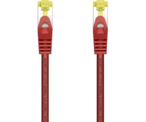 Cable De Red Latiguillo 600mhz Lszh Sftp Pimf Cat7 Awg26 1 M Verde Nanocable