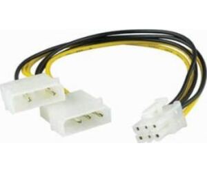 Cable Adaptador Molex - Pci-x (6 Pin)