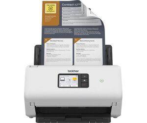 Brother Escáner ADS4550 Dúplex Wifi Red