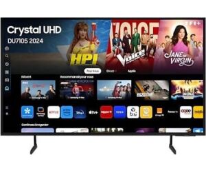 Tv samsung 55 pulgadas led crystal 4k -  tu55du7105k -  smart tv