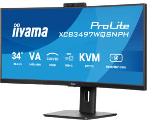 Monitor Iiyama Va, 2h 1dp,dock, Kvm,  95w, 5mp Hello