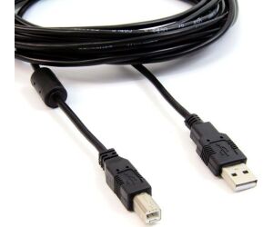 Ewent EW-UAB-010 cable USB 1 m USB 2.0 USB B USB A Negro