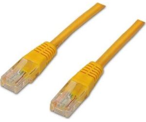 Cable de Red RJ45 UTP Aisens A135-0254/ Cat.6/ 1m/ Amarillo