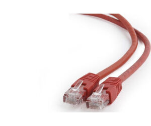 Cable Red Gembird Utp Cat6 0,25m Rojo
