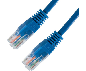 Cable De Red Latiguillo Rj45 Cat.5e Utp Awg24 0.5 M Azul Nanocable