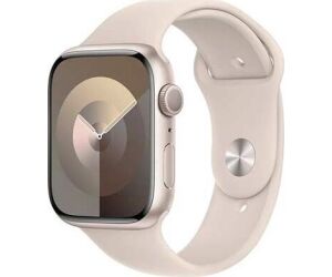 APPLE WATCH SERIES 9 CAJA ALUMINIO GPS 41mm CORREA DEPORTIVA STARLIGHT M/L