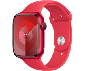 APPLE WATCH SERIES 9 CAJA ALUMINIO ROJA GPS 45mm CORREA DEPORTIVA RED S/M