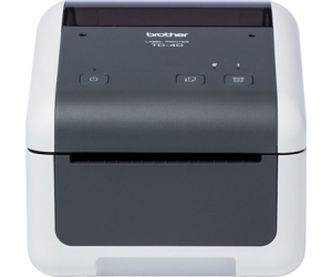 Impresora de Etiquetas y Tickets Brother TD-4420DN/ Térmica Directa/ Ancho etiqueta 118mm/ USB-RS-232C/ Blanca y Negra