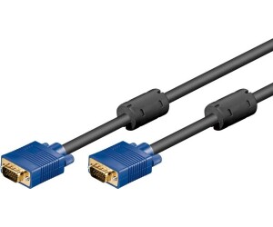 Cable de vdeo VGA-VGA M/M 1.8m. Negro