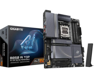 Placa Gigabyte B850 Ai Top,amd,am5,b850,4ddr5,256gb,1hdmi+usb-c,4sata3+3m.2,2x10gbelan+wifi7+bt5.4,7usb3.2,atx