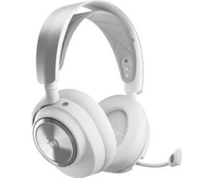 Steelseries Arctis Nova Pro Wireless Auriculares InalÃ¡mbrico y alÃ¡mbrico Diadema Juego Bluetooth Plata, Blanco