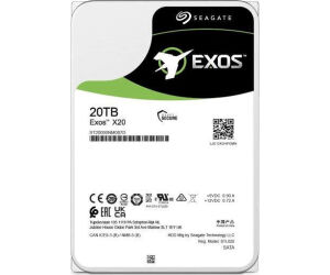 Disco Duro Seagate Exos X20 20TB/ 3.5"/ SATA III
