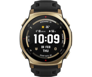 Amazfit T-rex 3 Pro 3,35 cm (1.32") AMOLED 44 mm Digital 466 x 466 Pixeles Pantalla táctil Oro Wifi GPS (satélite)